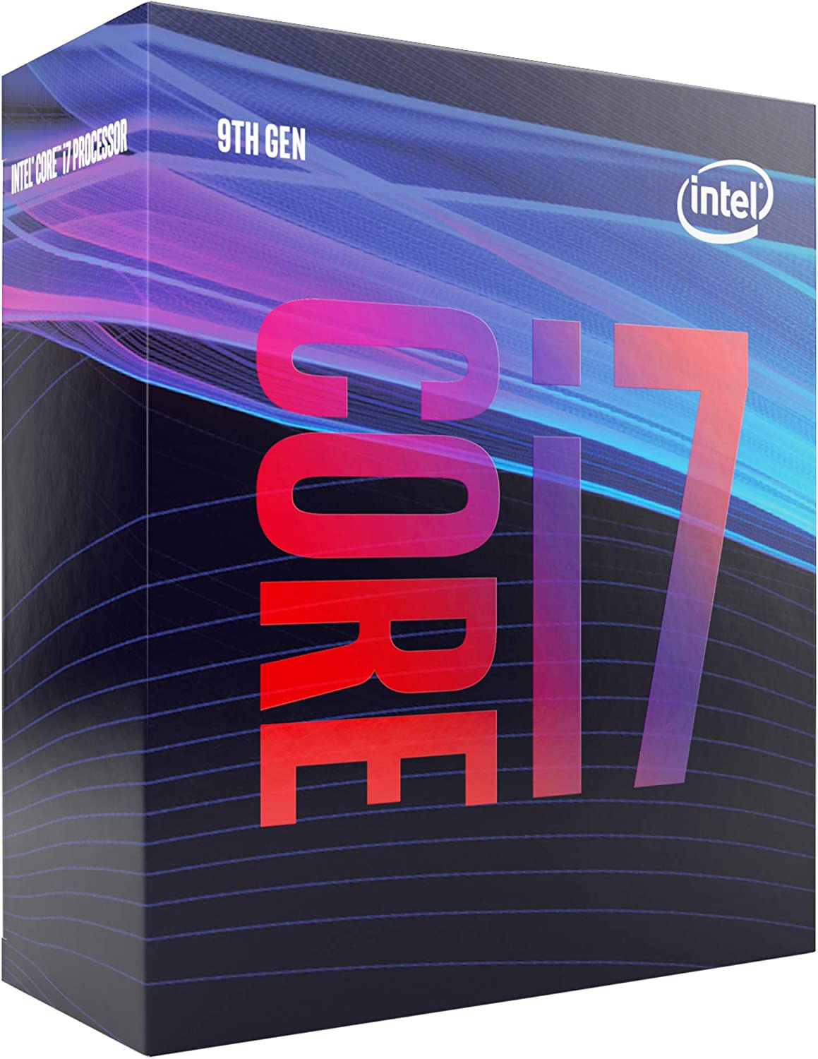 Intel BX80684I79700 Procesador Core i7 9th Gen, 3.0GHz 12Mb Cache 8-Core/8-Threa