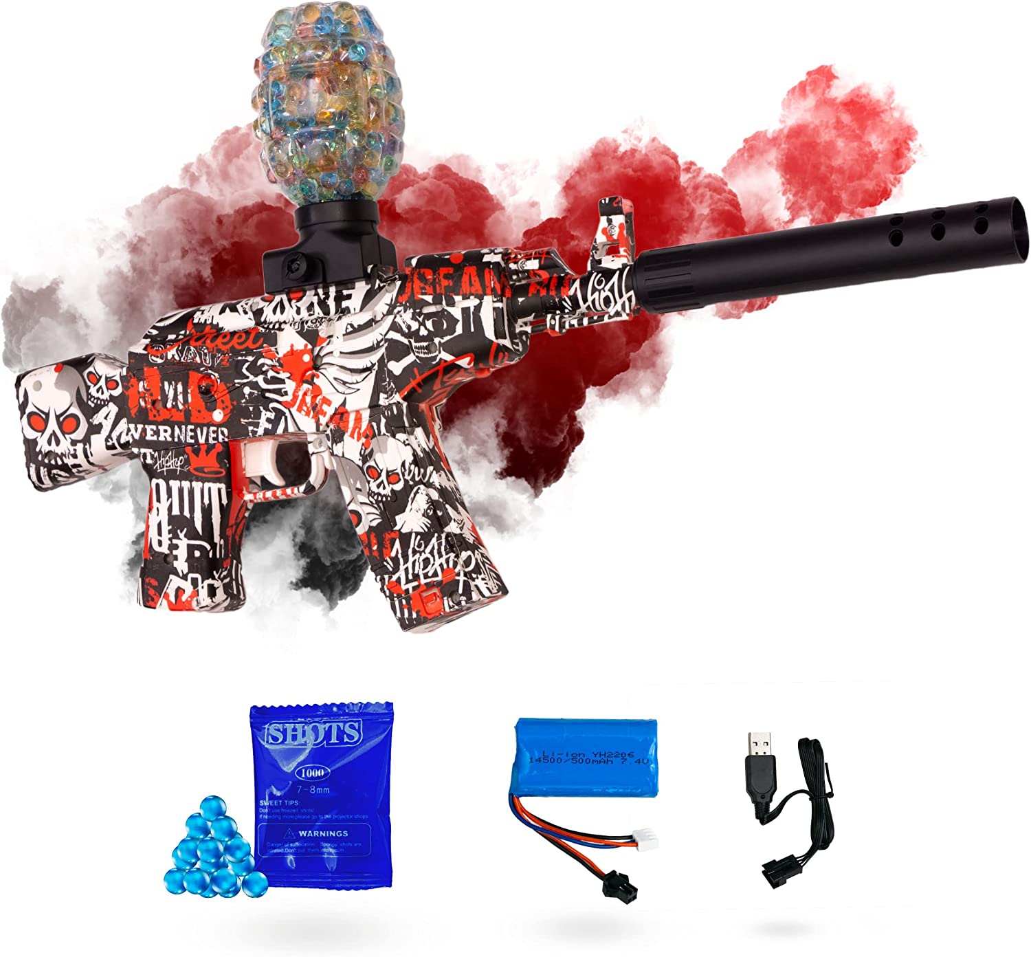 Pistola de Hidrogel - Pistolas de Hidrogel Eléctricas para Niño y Niña