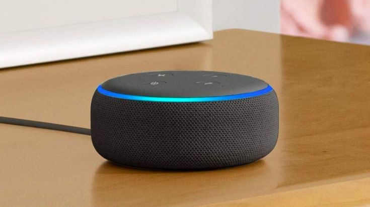 Alexa Echo dot tercera generación color negro