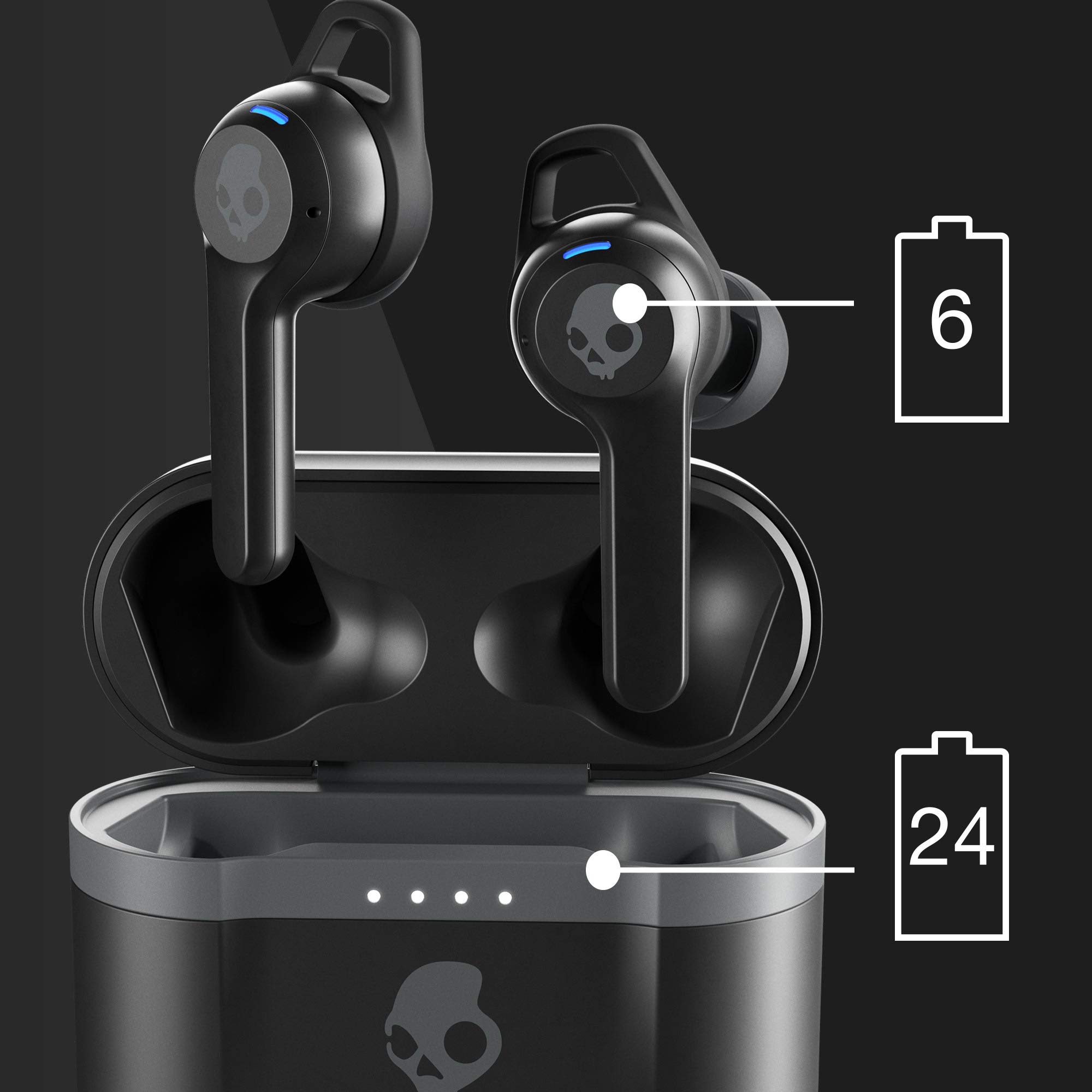 2 pares Audífonos skullcandy Indy Evo en oferta inalámbricos