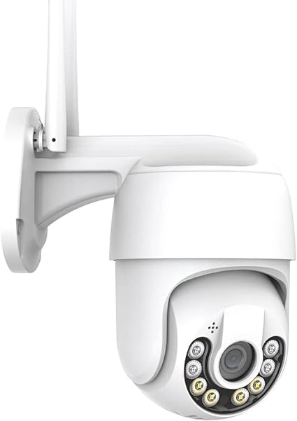 Cámara de Seguridad Wifi Exterior, EASYTAO QX59, ICsee Y Tris Home APP, Pan&Tilt