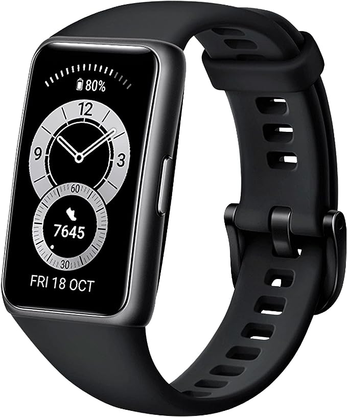 HUAWEI Band 6- Banda Inteligente, Pantalla FullView 1.47", Monitoreo de SpO2