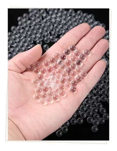 24 sobres Hidrogel Bolas Orbeez transparentes 7-8mm Decoración