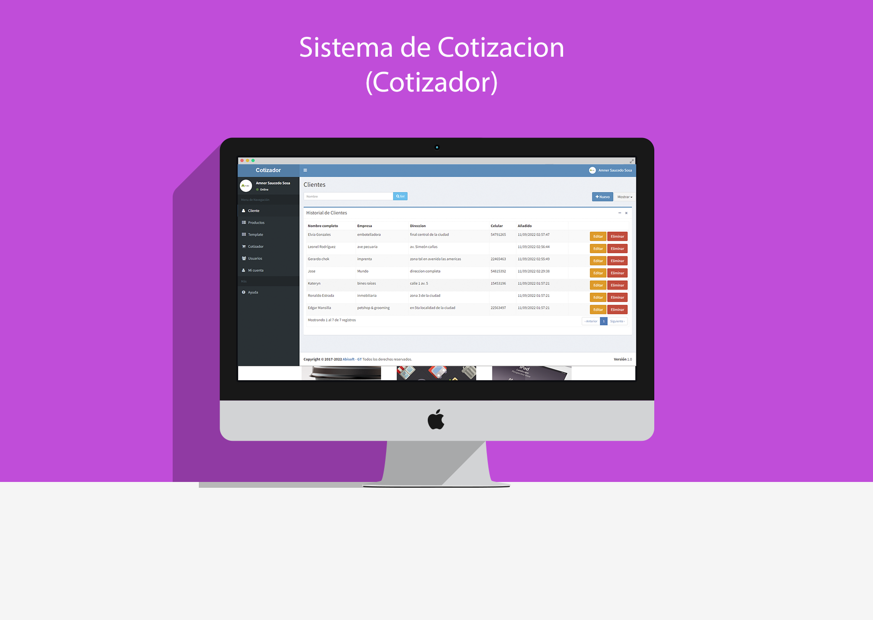 Sistema de Cotización