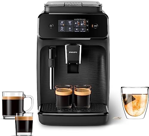 PHILIPS Máquina de espresso Super automática con molino integrado serie 1200 con