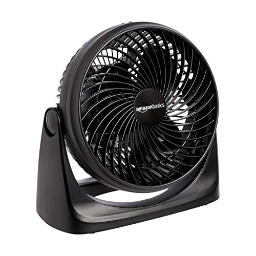 Amazon Basics Ventilador circulador de aire de 11 pulgadas con cabezal de inclin