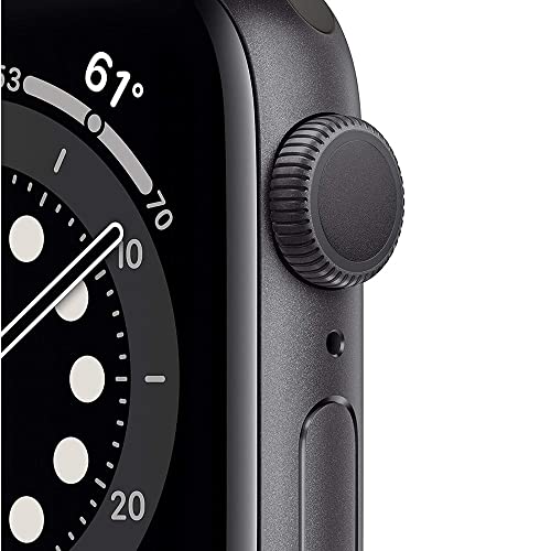 Apple Watch Series 6 (GPS + Celular, 44 mm) - Caja de Aluminio Gris Espacial con