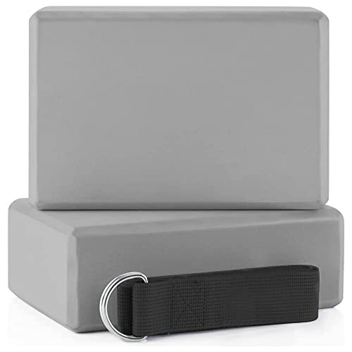 Bloques de Yoga de Alta Densidad 9 "x6 "x4", Bloque Para Yoga o Pilates, Yoga Bl