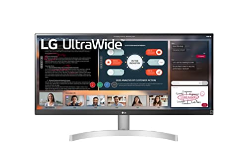 LG 29WN600-W Monitor de computadora Ultra Ancho de 29 Pulgadas, visualización IP