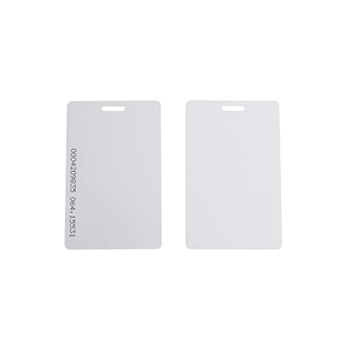 Getmorv - 100 tarjetas de identificación de proximidad RFID de 125 KHz con ranur
