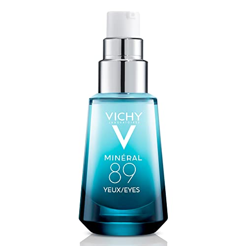 Vichy Minéral 89 Contorno de Ojos - Gel con Ácido hialurónico y Cafeína pura, al