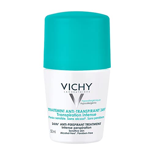 Vichy Desodorante y anti-transpirante para piel sensible, eficacia 48H, 50ml