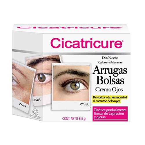 Cicatricure CREMA OJOS, Arrugas y Bolsas, estimula la formación de colágeno, tar
