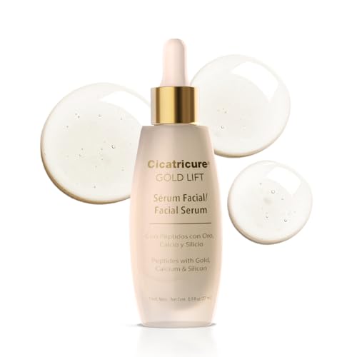 Cicatricure GOLD LIFT Serum Facial, con EFECTO TENSOR para rostro, cuello y esco