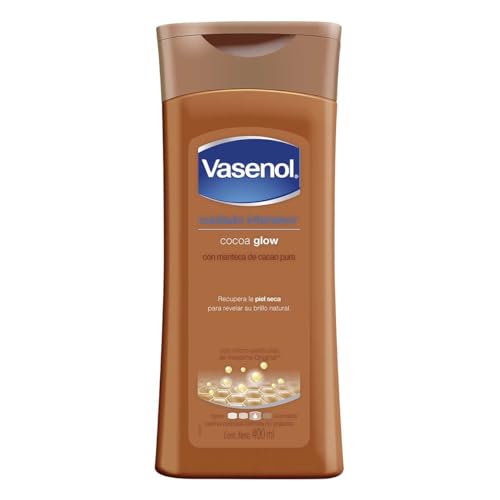 VASENOL Crema Corporal Humectación Total Cocoa Glow 400 ml