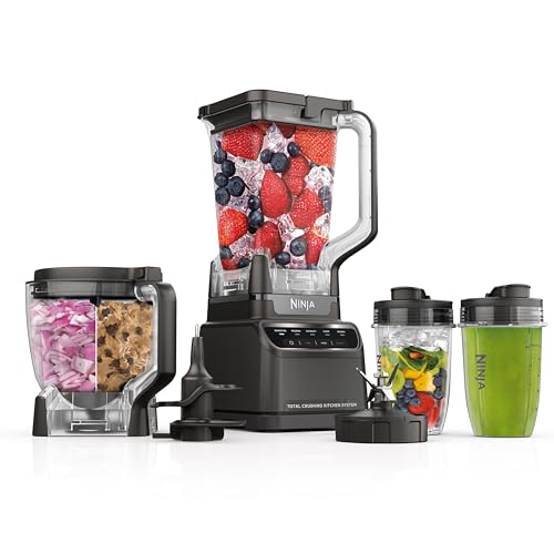 Ninja BR601AMZ Ninja Sistema de cocina trituradora total para batidos, congelado