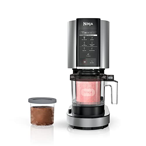 Ninja NC301 CREAMi Ice Cream Maker, for Gelato, Mix-ins, Milkshakes, Sorbet, Smo