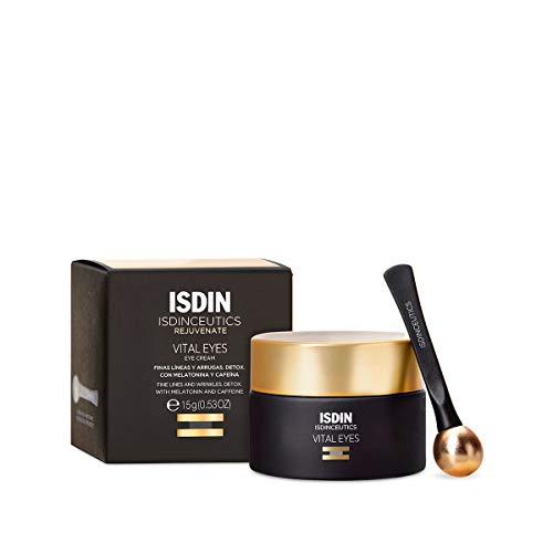 ISDIN Isdinceutics vital eyes, crema contorno de ojos antiarrugas, con melatonin