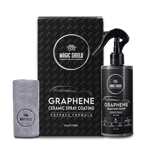 Magic Shield - Revestimiento en aerosol de cerámica de grafeno, aplicación rápid