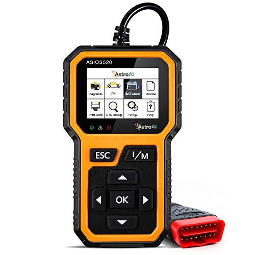 AstroAI OBD2 ASIOS520 Escáner Automotriz Professional, Lector de Códigos Univers