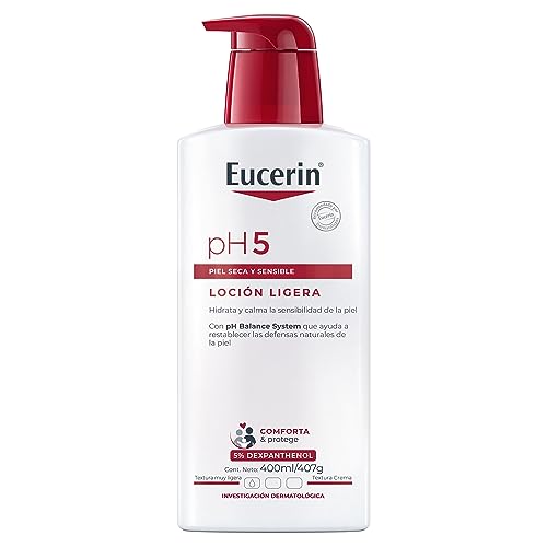 Eucerin pH5 Loción Hidratante para Piel Seca y Sensible - 1 x 400 ml