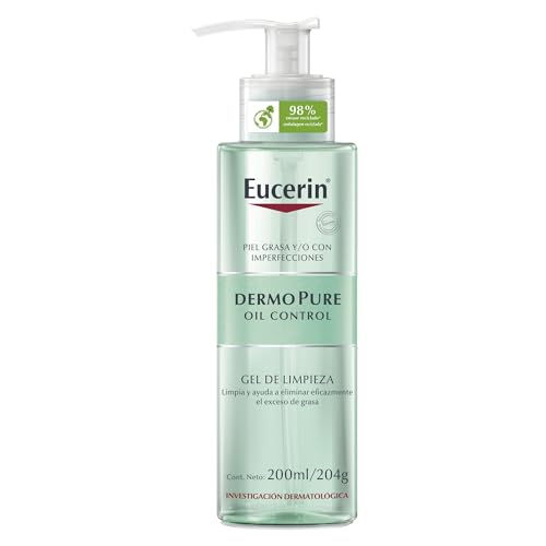 Eucerin DermoPure Gel Limpiador Facial, 200 ml