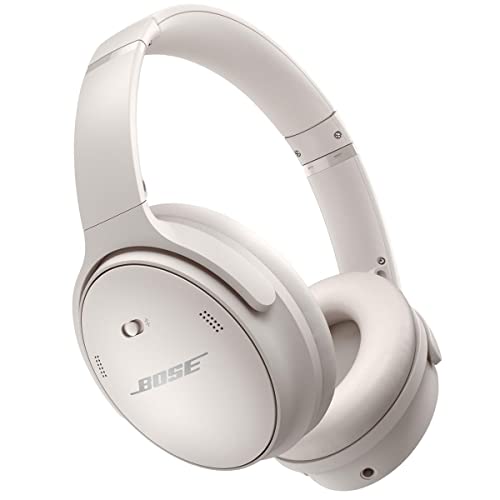 Bose QuietComfort 45 Audífonos Inalámbricos con Cancelación de Ruido, White Smok