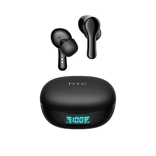HTC Audifonos Inalambricos Audífonos Bluetooth 5.3 Audifonos Gamer con Microphon
