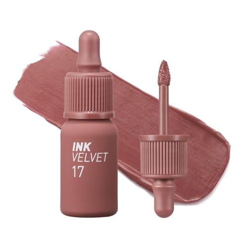 Peripera Tinte labial Ink the Velvet | Color de alto pigmento, duradero, ligero,