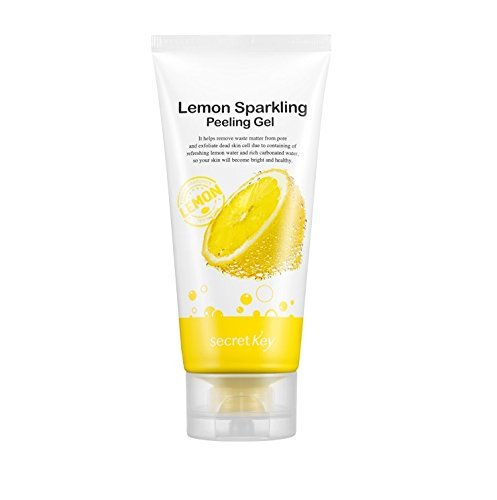 Gel exfoliante con gas de limón Secret Key (120 ml)