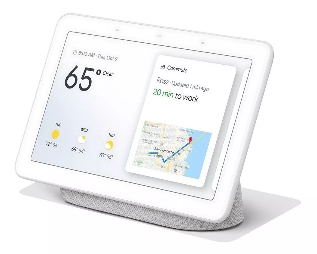 Google Nest Hub 2nd Gen con asistente virtual Google Assistant, pantalla integra