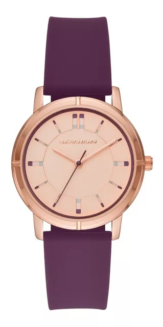 Reloj Mujer Skechers Análogo Bellflower Color de la correa Nude