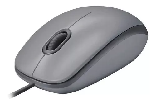 Mouse Logitech M110 Silent 3 Botones 1000dpi Gris Color Gris