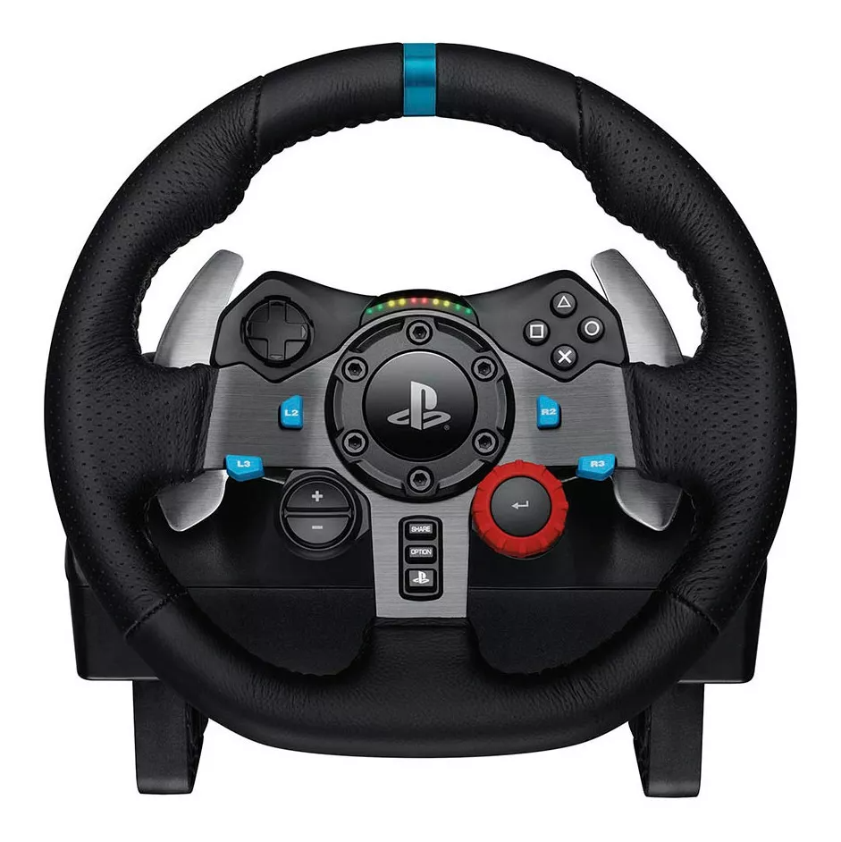 Volante Logitech G29 Driving Force Con Pedales Para Ps3 Ps4 Color Negro