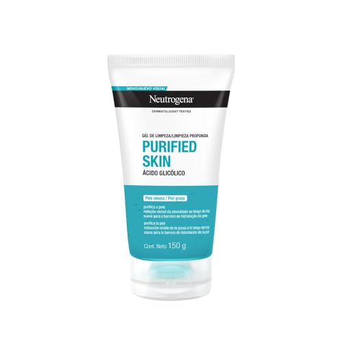Gel Limpiador Facial Neutrogena Purified Skin Ácido glicólico 150 g