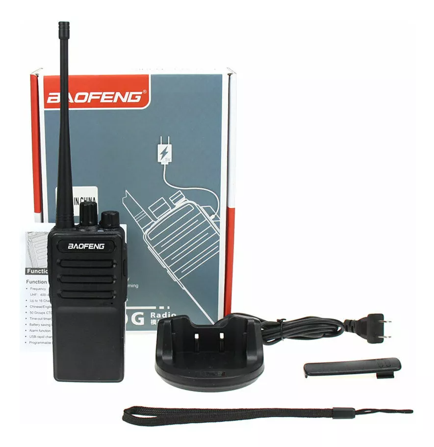 Walkie-talkie Baofeng Analógico BF-C2 y frecuencia UHF - negro 127V