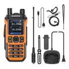 Walkie-talkie Baofeng BF-21 UV-21 PRO V2 y frecuencia UHF/VHF - naranja claro 12