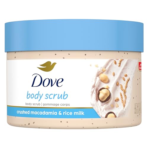 Dove, Exfoliating Body Polish, Macadamia and Rice Milk, Exfoliante Corporal, Mac