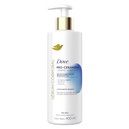 DOVE Sérum Corporal en Crema Dermo Hidratante con Pro-Ceramidas que recupera la 