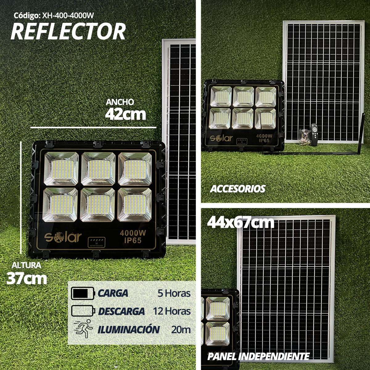 Panel Solar XH-400-4000W