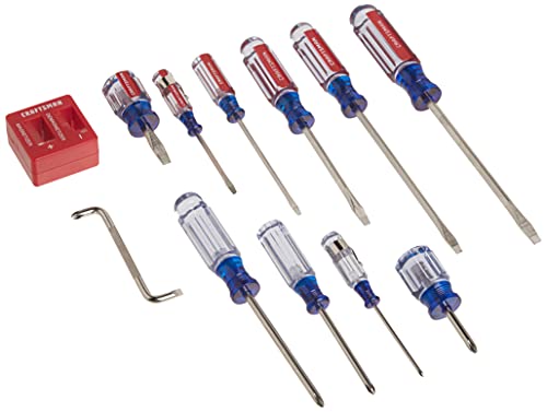 CRAFTSMAN Juego de destornilladores, surtidos, 12 piezas CMHT65044
