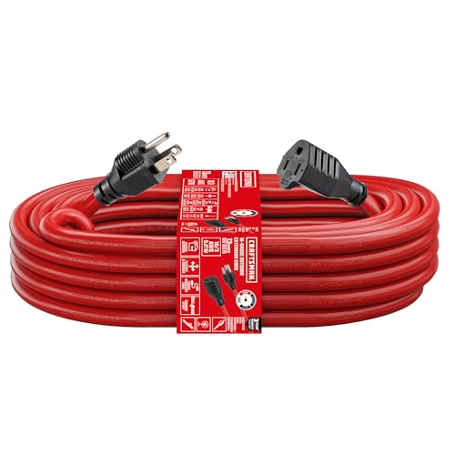 CRAFTSMAN - Cable de extensión para interiores y exteriores, impermeable, 16/3 S