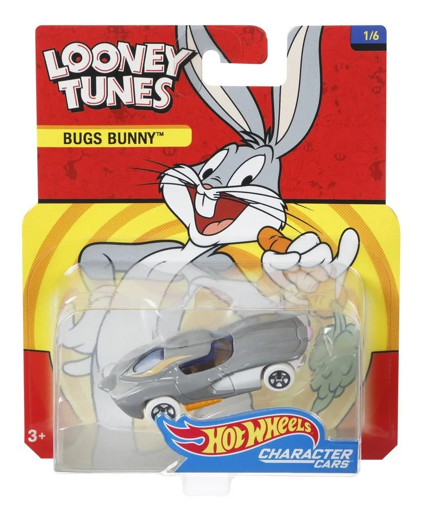 Vehículo Hot Wheels Looney Tunes Bugs Bunny