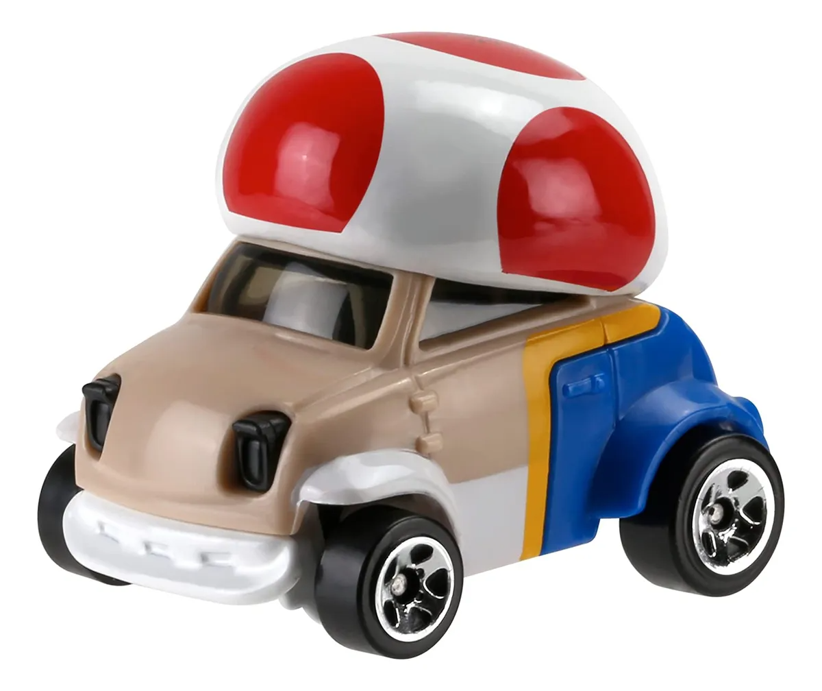 Vehículo Hot Wheels Mario Bros. Toad Car