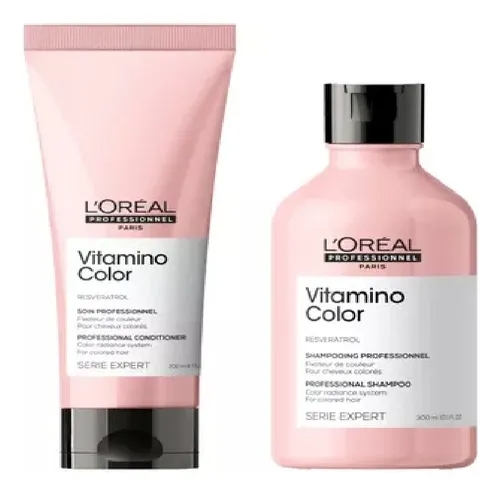 Shampoo Y Acondicionador Vitamino Color Loreal Profesional