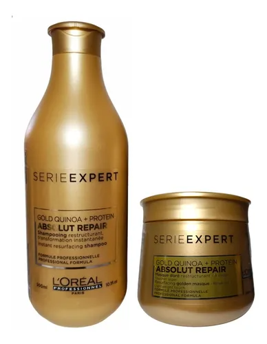 Kit De Absolut Repair Para Cabello Dañado Shamp + Mascarilla