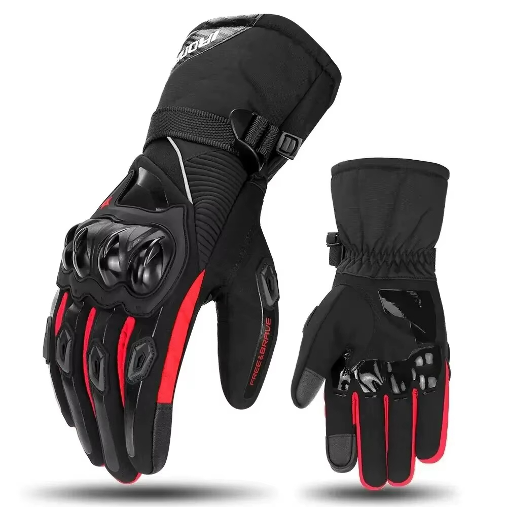 Guantes Iron de moto ROJO