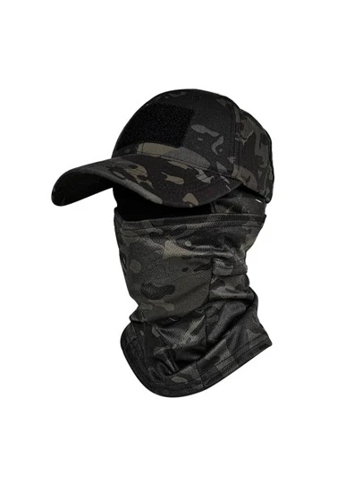 Gorra y pasamontaña Unisex De Camuflaje