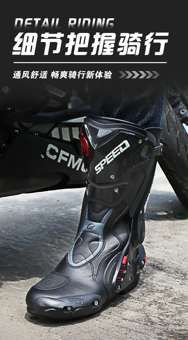 Botas Speed Pro Nuevo Diseño Negro