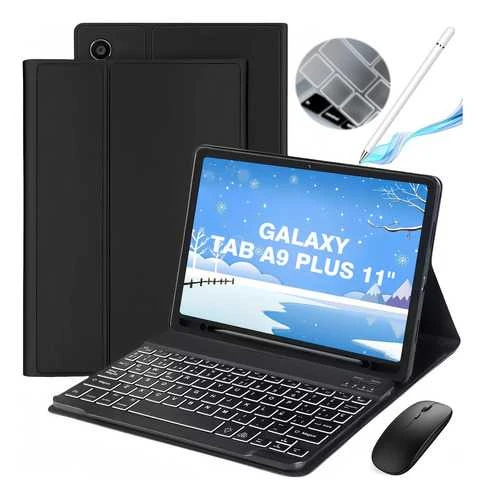 Funda teclado lapiz para samsung a9